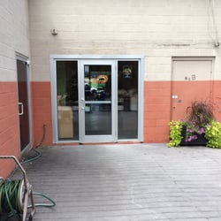 The Juice Company - Back door from patio