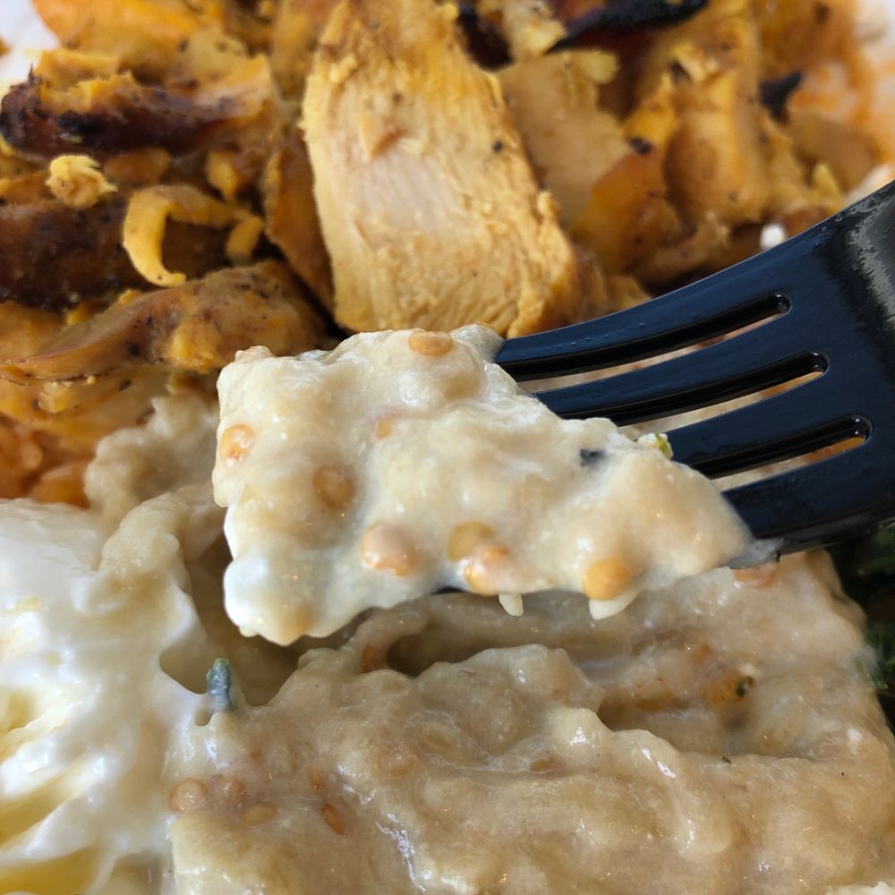 Pasha Express - Baba ganoush (eggplant dip) - Mediterranean Near Me - San Antonio, Texas