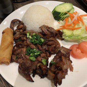 Pho Nation - Pork 22. Grilled Pork and Salad Rice Plate - Vietnamese Near Me - Newark, California