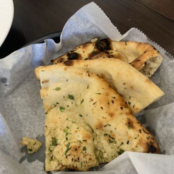 Indus Progressive Indian - Garlic Naan, (yumyum) - Kebab Near Me - Highland Park, Illinois Indus Progressive Indian - Garlic Naan, (yumyum) - Kebab Near Me - Highland Park, Illinois