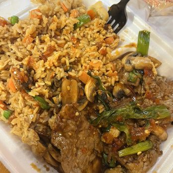 Dragon Express - Mongolian Beef Lunch - Chinese Near Me - Mesa, Arizona