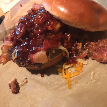 BJ's Restaurant & Brewhouse - Hickory brisket and Bacon burger - Breweries Near Me - Lutz, Florida BJ's Restaurant & Brewhouse - Hickory brisket and Bacon burger - Breweries Near Me - Lutz, Florida