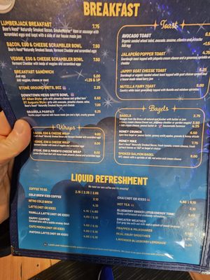 Menu photo 2 New Moon Cafe Aiken, SC