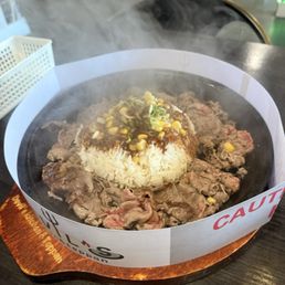 Beef Teppan Rice Beef Teppan Rice