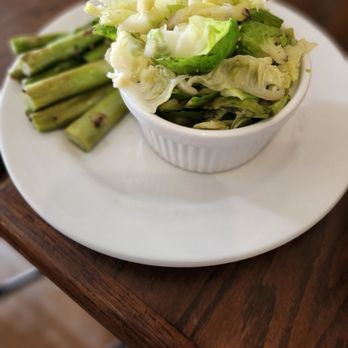 The Mason Jar Cafe - Asparagus and brussel sprouts - American Near Me - Fort Lauderdale, Florida The Mason Jar Cafe - Asparagus and brussel sprouts - American Near Me - Fort Lauderdale, Florida