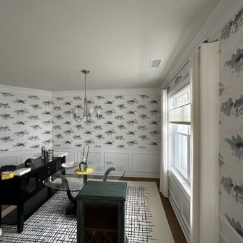 JF Wallcovering - Dining room Wallpaper! - Wallpapering Near Me - North Attleboro, Massachusetts JF Wallcovering - Dining room Wallpaper! - Wallpapering Near Me - North Attleboro, Massachusetts