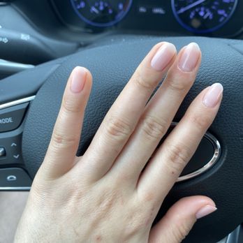 Glam Nail Bar - Nude bubble bath manicure. - Nail Salons Near Me - Katy, Texas Glam Nail Bar - Nude bubble bath manicure. - Nail Salons Near Me - Katy, Texas