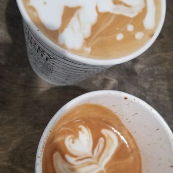 Frisson Espresso - Latte & cortado- great crema - Coffee & Tea Near Me - New York, New York