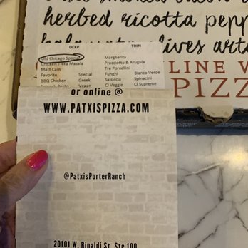Patxi’s Pizza - Pizza Near Me - Porter Ranch, California Patxi’s Pizza - Pizza Near Me - Porter Ranch, California