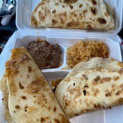 El Jalisiense Restaurant - Quesadilla plate...