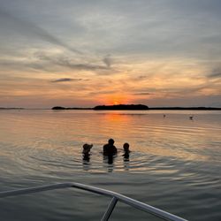 Florida Aqua Tribe - Watching the Sun disappear behind Shell key from the water is a unique experience unlike any other.