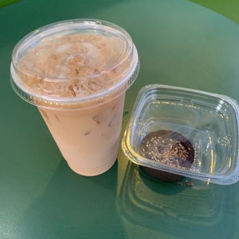 SOFRA Bakery & Cafe - Iced chai and tahini chocolate tart - Middle Eastern Near Me - Cambridge, Massachusetts SOFRA Bakery & Cafe - Iced chai and tahini chocolate tart - Middle Eastern Near Me - Cambridge, Massachusetts