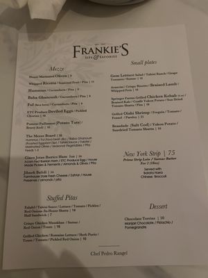 Menu photo 2 Frankie's Sips & Savories Cincinnati, OH