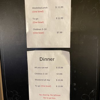 Li's Mongolian BBQ - The Menu Prices - Barbeque Near Me - Carmichael, California