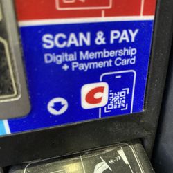 Costco Gasoline - You can pay with the app.