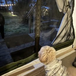 My baby's first glamping trip