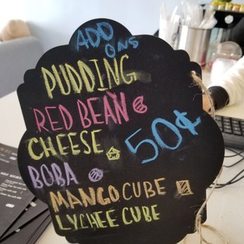 Starry Moon - Add on menu, near register. - Bubble Tea Near Me - Albuquerque, New Mexico