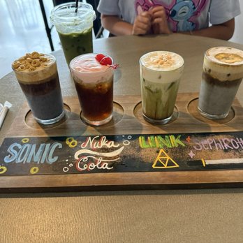 Medina River Coffee - Flight was awesome, together very sweet but individually it was delicious! Loved the Nuka Cola - Coffee & Tea Near Me - San Antonio, Texas Medina River Coffee - Flight was awesome, together very sweet but individually it was delicious! Loved the Nuka Cola - Coffee & Tea Near Me - San Antonio, Texas