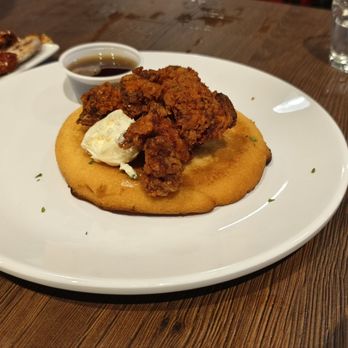 Tom's Watch Bar - Crispy Chicken and Cornbread Pancake - Sports Bars Near Me - Washington, DC, District of Columbia Tom's Watch Bar - Crispy Chicken and Cornbread Pancake - Sports Bars Near Me - Washington, DC, District of Columbia
