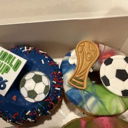 FIFA World Cup themed donuts!