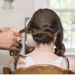 Glam By Jojo - Braided fishtail updo