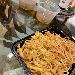 Eel noodles & black chicken soup