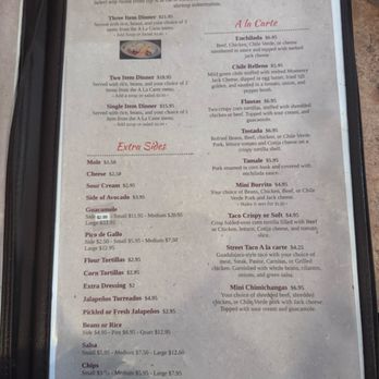 El Patio Original - Menu April 2025 - Mexican Near Me - Fremont, California