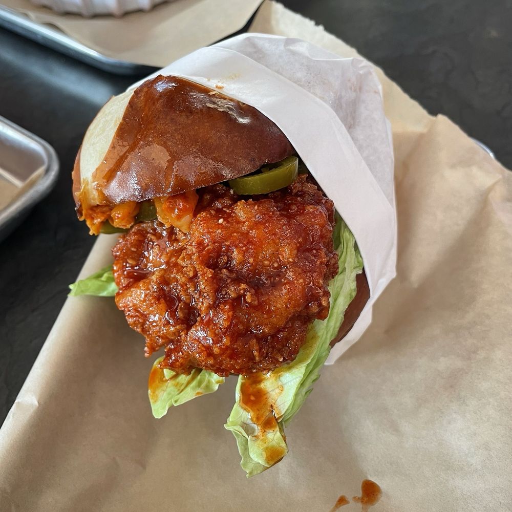 Chicken Troopers - Kimchi Chicken Sandwich - Korean Near Me - Norwalk, California Chicken Troopers - Kimchi Chicken Sandwich - Korean Near Me - Norwalk, California