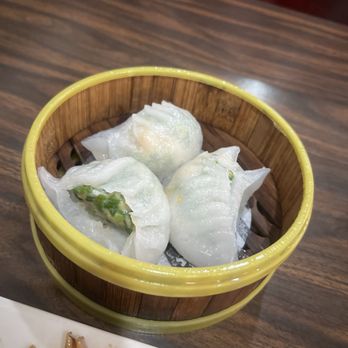 Best Dim Sum - I ordered the shrimp and chives dumpling with a dry shrimp, chow fun - Dim Sum Near Me - Granite Bay, California
