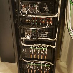 Jon Lewis A/V - Theater and basement rack system