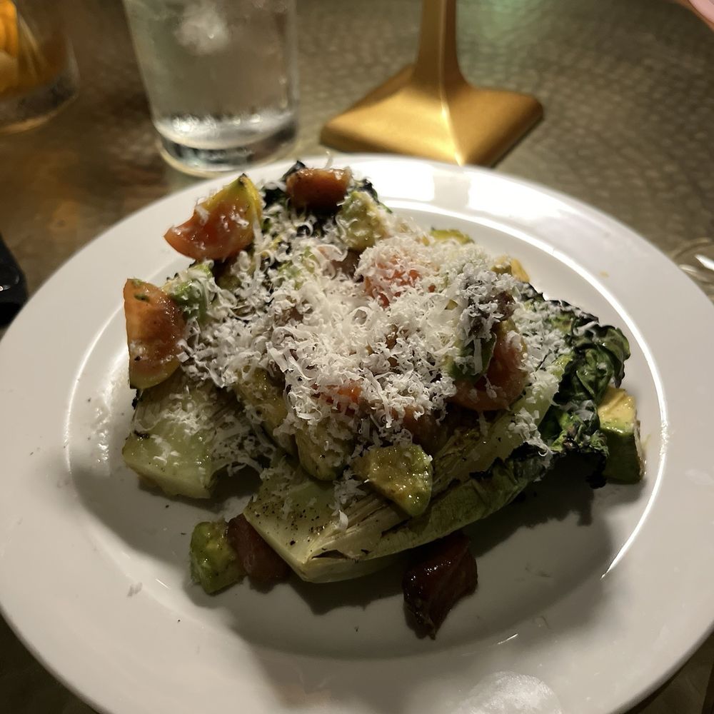 Bacari Tabu - Grilled Little Gems Salad - Pancetta, Tomato, Avocado, Balsamic, Reggiano - Bars Near Me - Dallas, Texas