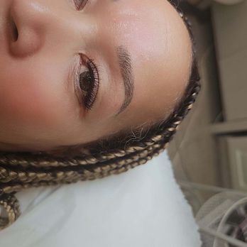 Brow Art Cafe & Lashes - Lashes natural volume by Lana.  Microblading by Lana at year # 4 . - Eyelash Service Near Me - Orange, California