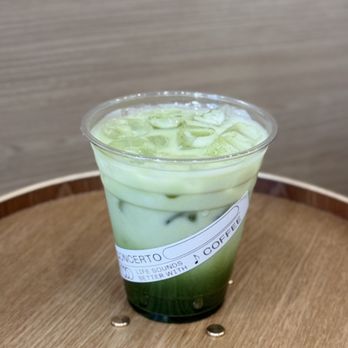 Concerto Coffee - Mulberry Matcha Latte - Coffee & Tea Near Me - Los Angeles, California Concerto Coffee - Mulberry Matcha Latte - Coffee & Tea Near Me - Los Angeles, California