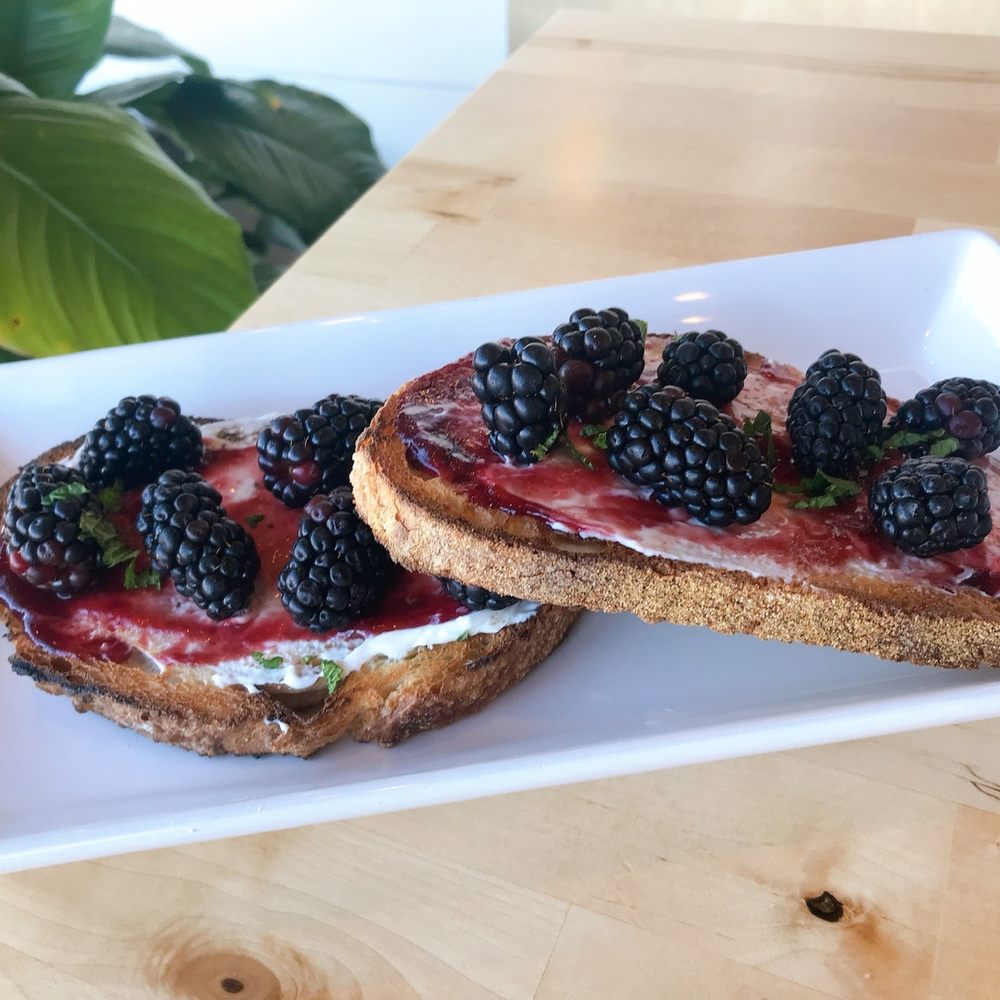 Blackberry Toast Blackberry Toast