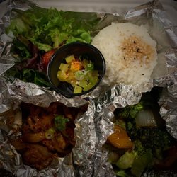 Toba Sushi & Grill - Takeout: Korean Sweet & Spicy pork plate