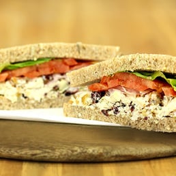 Spicy Pecan Chicken Salad Sandwich-