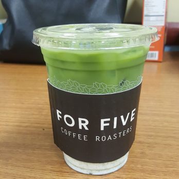 For Five Coffee Roasters - Iced Matcha Latte - Coffee Roasteries Near Me - New York, New York