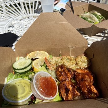 Coco Shrimp - Bryan Ave - Shrimp Sampler combo with lemon herb Sweet and Spicy - Hawaiian Near Me - Fort Worth, Texas