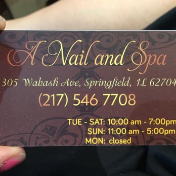 A Nail And Spa - Nail Salons Near Me - Springfield, Illinois