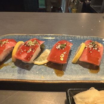 Nori - No-Tuna Nigiri - Vegan Near Me - Austin, Texas Nori - No-Tuna Nigiri - Vegan Near Me - Austin, Texas