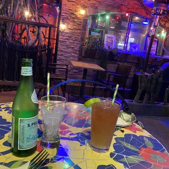 Coya Peruvian Secret - Even the tables are in-line with the spirit of the restaurant. - Peruvian Near Me - Del Mar, California