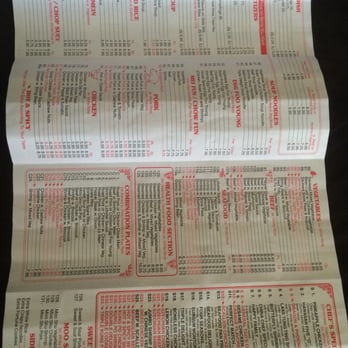 Top Chef - the menu of a restaurant - Cantonese Near Me - Fredericksburg, Virginia