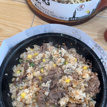 Sizzling Lunch - Beef Udon & Beef Garlic Pepper Rice - Teppanyaki Near Me - Fremont, California Sizzling Lunch - Beef Udon & Beef Garlic Pepper Rice - Teppanyaki Near Me - Fremont, California