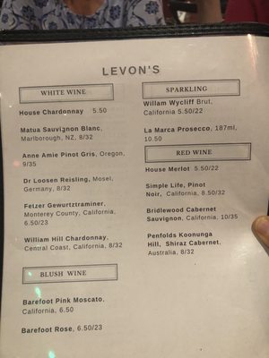 Menu photo 4 Levon's Bar and Grill Clarksdale, MS