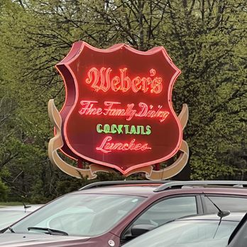 Weber's Restaurant - The sign.. can't miss it. - Seafood Near Me - Ann Arbor, Michigan