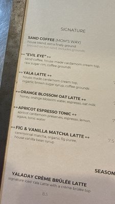 Menu photo 4 Yala Coffee Los Angeles, CA Menu photo 4 Yala Coffee Los Angeles, CA