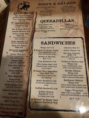 Menu photo 2 Calamity Jane's Sugar Grove, IL