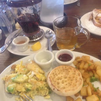 Egg Harbor Cafe - Cassie's crepes, fresh hot tea! Love! - Breakfast & Brunch Near Me - Schaumburg, Illinois