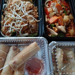 Pad Thai... Cashew nut sauce... Spring rolls... Pot stickers Pad Thai... Cashew nut sauce... Spring rolls... Pot stickers