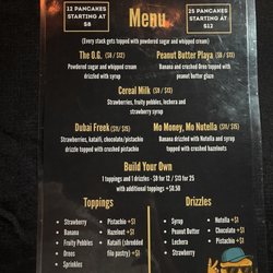 Stack Daddy Pancakes - Dessert menu